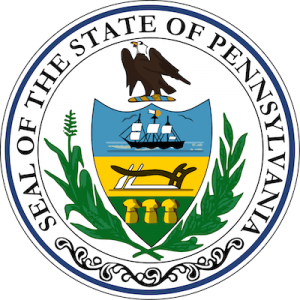 Pennsylvania online gambling state seal