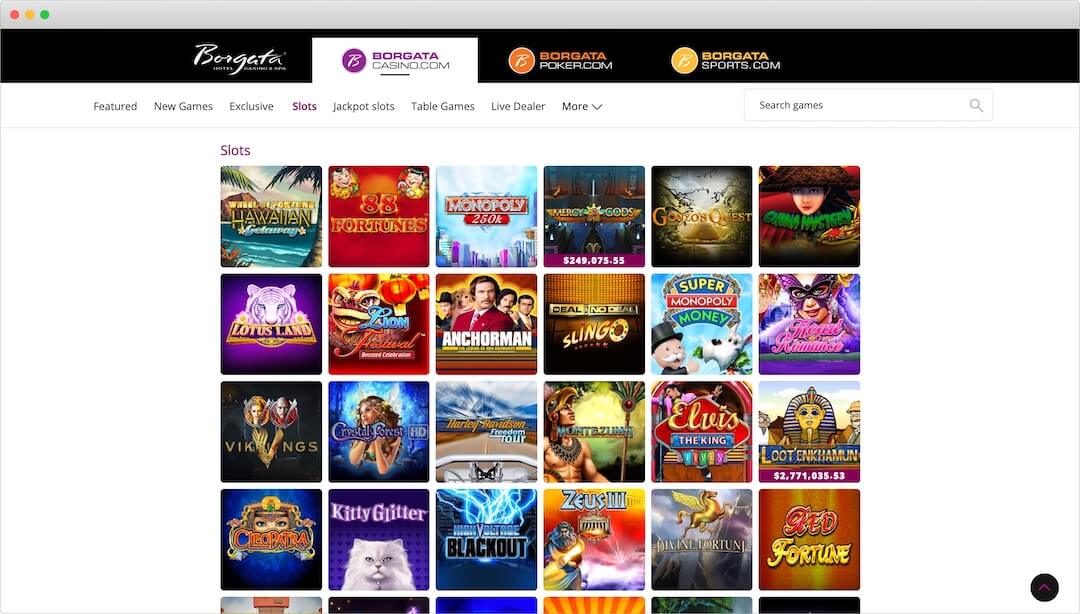 borgata casino online full site