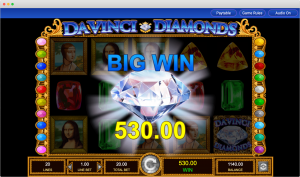 Davinci Diamonds Slot Machine