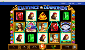 Play Davinci Diamonds Slots For Free