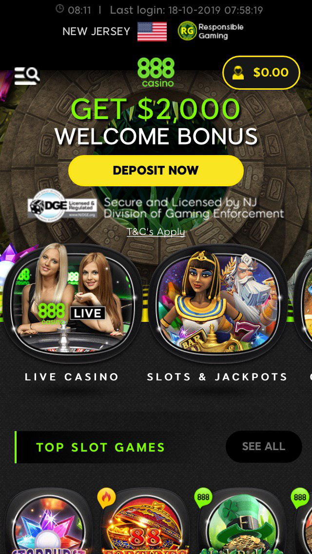for ios download 888 Casino USA