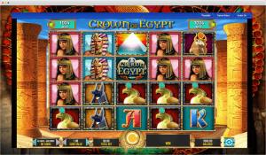 Crown of Egypt Slot reels