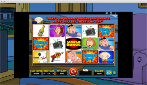 Family Guy Slot reels