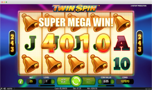 Twin Spin Slot Super Mega Win