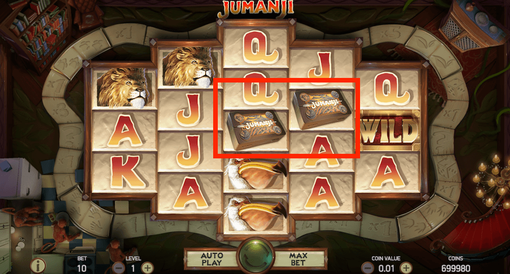 Jumanji Scatter Symbols