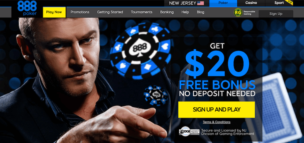 Online 888 poker claim bonus 88 free new jersey