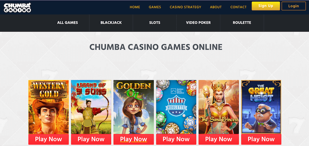 Chumba Casino Play At One Of The Best Real Money Casino Chumba