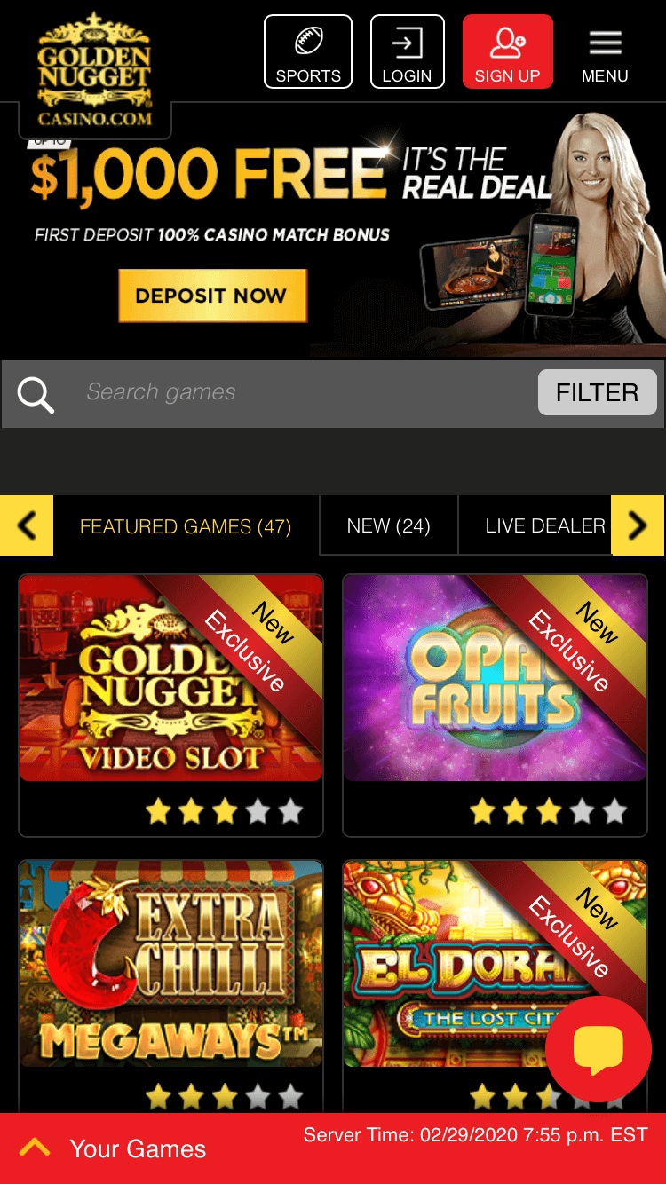 golden nugget online casino 24k bonus code