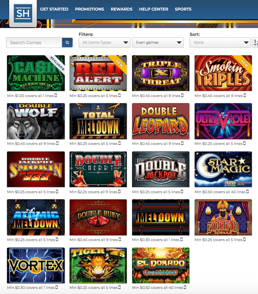Everi Casino Games PlaySugarHouse Casino