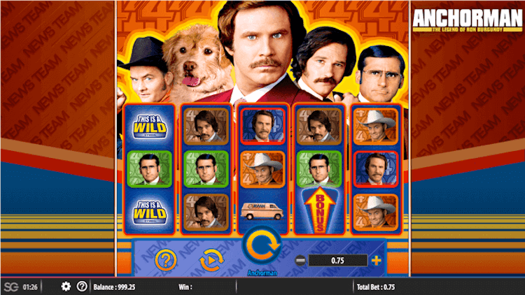 Anchorman Slot Machine
