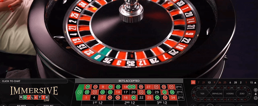 Immersive Roulette Evolution Gaming