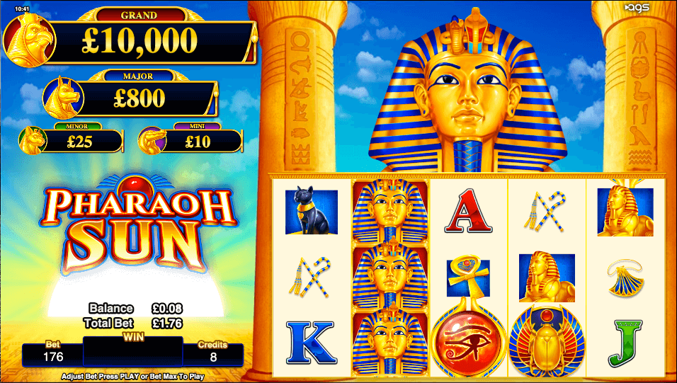 pharaoh sun slot review