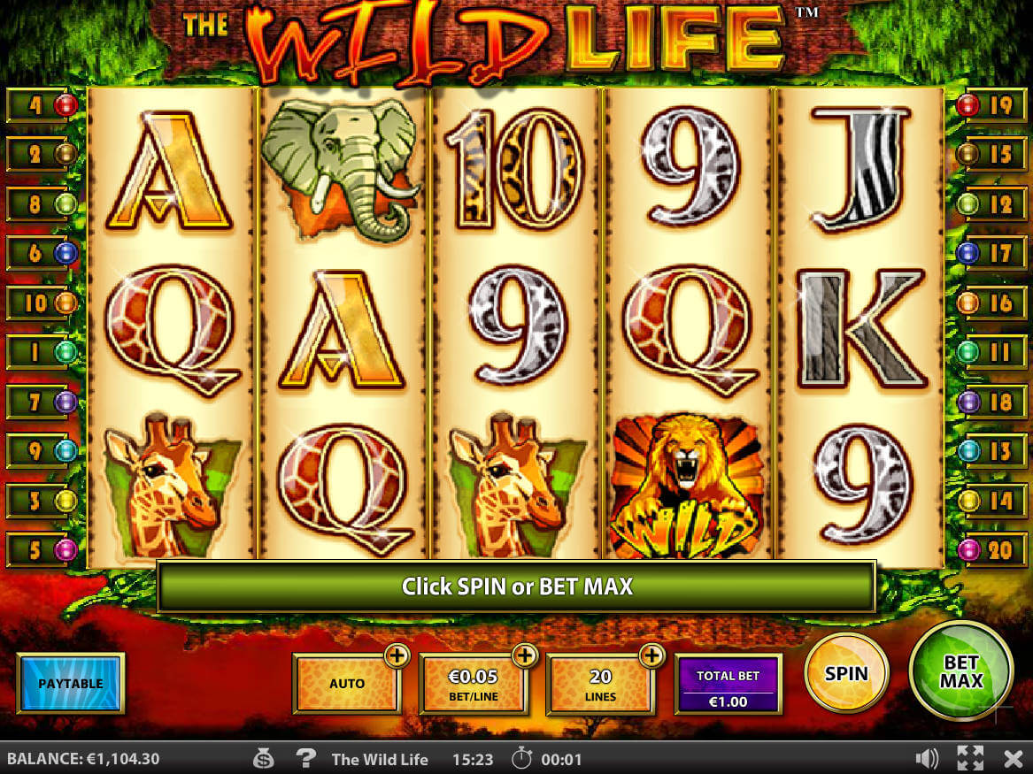 new wild life slot machine secrets