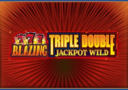 Blazing 777 Triple Double Jackpot Wild