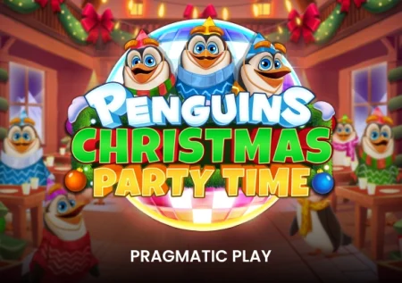 Penguins Christmas Party Time