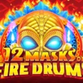12 Masks of Fire Drums