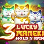 3 Lucky Maneki Hold N Spin