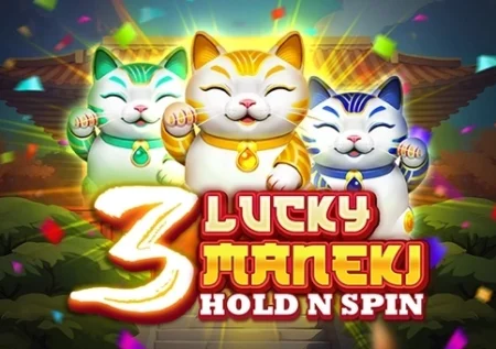 3 Lucky Maneki Hold N Spin