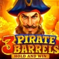 3 Pirate Barrels