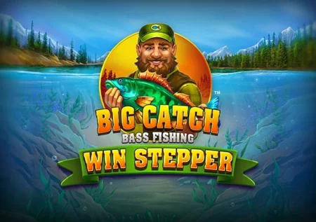 Big Catch Bass Fishing Win Stepper