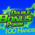 Double Bonus Poker 100 Hand
