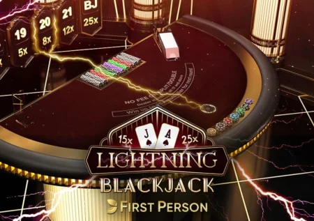 First Person Lightning Blackjack