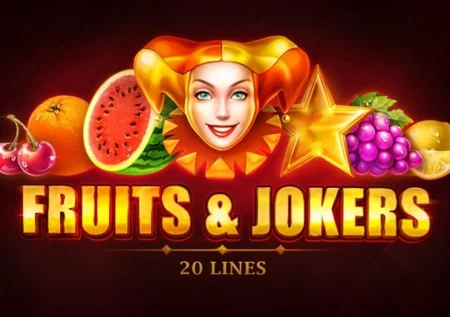 Fruits & Jokers: 20 Lines