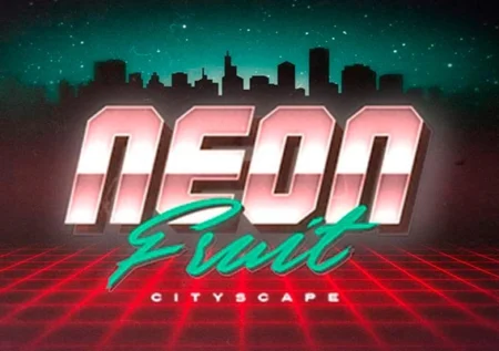 Neon Fruit Cityscape
