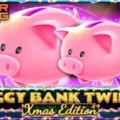 Piggy Bank Twins Xmas Edition