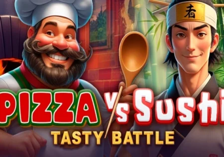 Pizza vs Sushi Tasty Battle