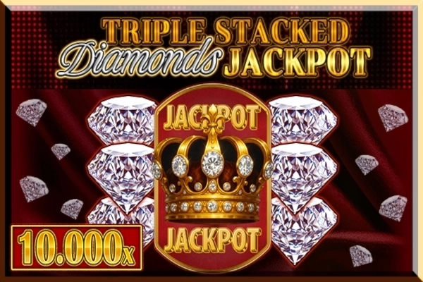 Triple Stacked Diamonds Jackpot